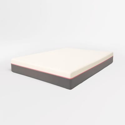 The White Stone Matelas en Mousse à Mémoire Breeze et Ressorts Ensachés, Hauteur 30 cm | Déhoussable, Hypoallergénique et Respirant 80 x 190 cm blanc