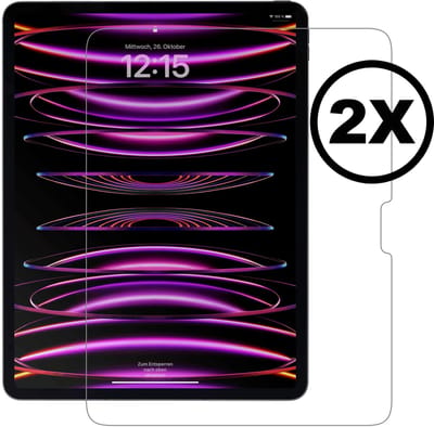 Screenprotector Geschikt voor iPad Air 2024/2025 11 inch – 2 Stuks 9H Tempered Glass Bescherm Glas – Diamond Glas Krasvrij & Schokbestendig – Screen Protector voor iPad Air6 2024/2025 11 inch