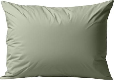 Zelesta Deluxe Uni Katoenen Kussenslopen Olive & Mint - Kussenslopen 60 x 70 Set van 2 - Kussensloop