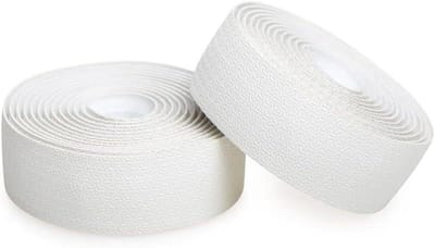 Stuurtape Racefiets - Stuurlint Fiets - Veilige Grip - Schokabsorberend Kunstleer - 2150mm x 30mm - Wit