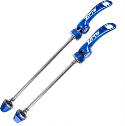 Set Universele Fiets Snelsluitingen (Voor- en Achterwiel) - Aluminium MTB/Racefiets