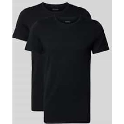 T-shirt van katoen in een set van 2