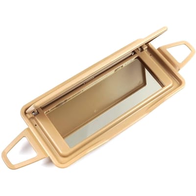 EDP1006-1 Zonneklep Make-up Cosmetische Spiegelhoes Beige 2128103710 voor Mercedes E W212 CLS W218
