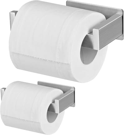 Zelfklevende Toiletpapier Houder - Handige en Ruimtebesparende Oplossing voor Badkamer en WC, Eenvoudig te Installeren en Geschikt voor Diverse Oppervlakken