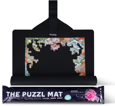 Puzzlup Puzzelmat 3000 stukjes – Satijnzacht, Antislip, Gebruiksvriendelijk – Biologisch afbreekbare verpakking – 140 x 95 cm