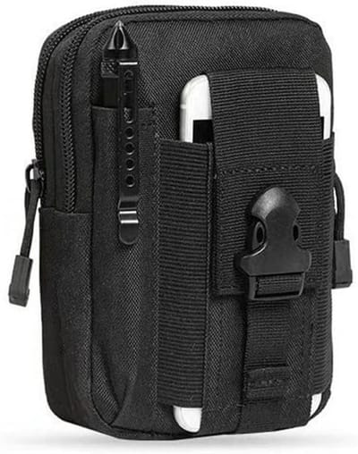 Multifunctionele EDC Belt Bag voor Mobiele Telefoon, Ideaal voor Training, Hiking en Kamperen
