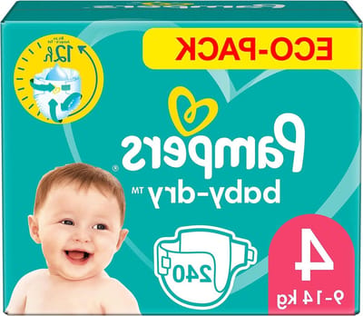 Babyluiers - Wegwerpluiers luiers - Baby droog houden - Huidbescherming - 240 stuks - Wit
