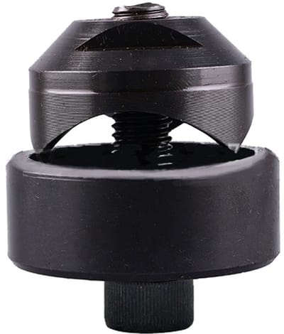 Dailygoods- Perforator 16mm - Metalen Gatsnijder - Roestvrij Staal - Braamvrij Gat - Verstelbare Diameter 16-50mm - Nauwkeurig Ontwerp