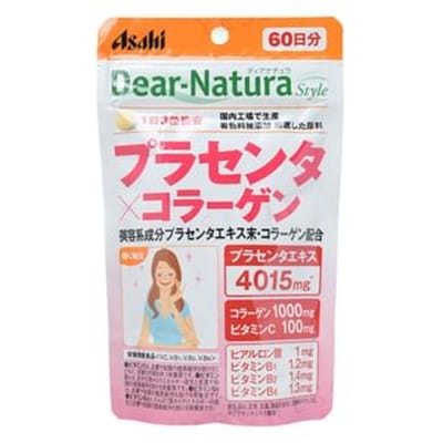 Dear-Natura Style Placenta x Collagen 60 days 180 capsules