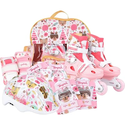 Tempish Baby Skate Set Wild Skeelers - Meisjes - Roze - Maat 26-29