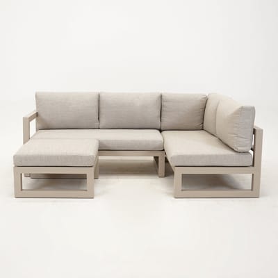 Vita Grosso hoekbank 3 delig links beige