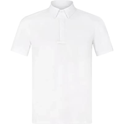 Kentucky Horsewear - Show shirt heren classic korte mouwen wit size 48