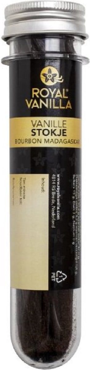 Royal Vanilla vanillestokjes Bourbon Madagascar 10 stuks (15-18 cm.)