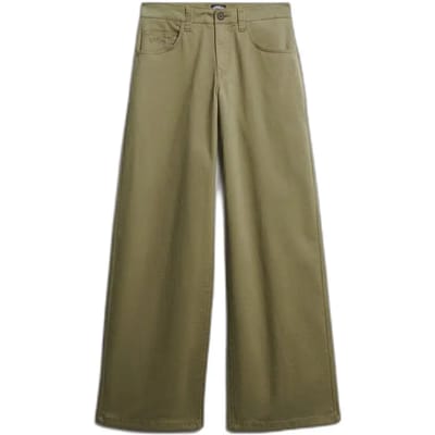 Baggy chino broek voor dames Superdry