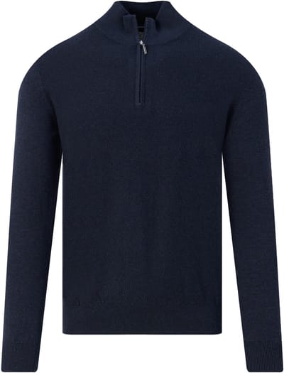 The BLUEPRINT Premium Schipperstrui Donkerblauw Heren