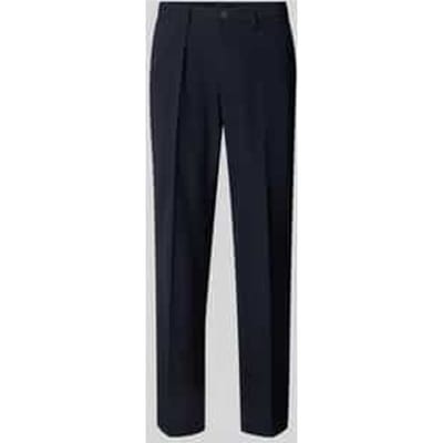 Regular fit stoffen broek met viscose
