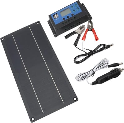 Zonnepaneel Kit - Energie Oplader - Off-grid Stroom - Hoge Conversie Efficiëntie - 600 Watt - Zwart