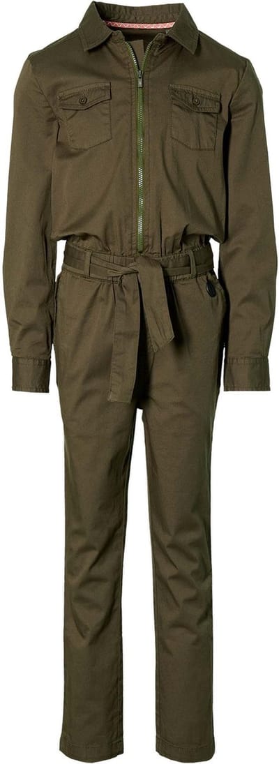 Levv jumpsuit Mae olijfgroen voor meisjes - maat 128