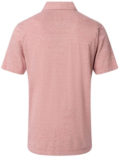 Casa Moda polo roze gemêleerd regular fit
