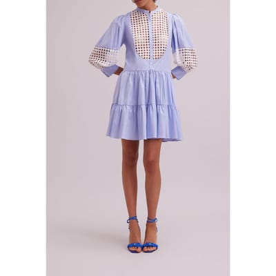 Anne Fontaine Ventoux Sky Blue Size: S | Shirt Dresses Outlet | Dames | Blauw
