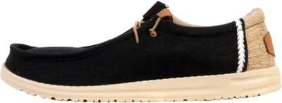 Lage mocassin met veters