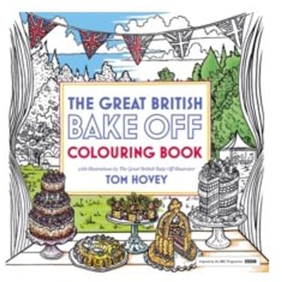 Great british bake off colouring book : with illustrations from the series