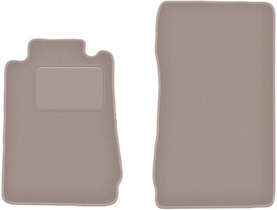 Beige velours matten voor: Mercedes SLK R170 cabrio (1996-2004)