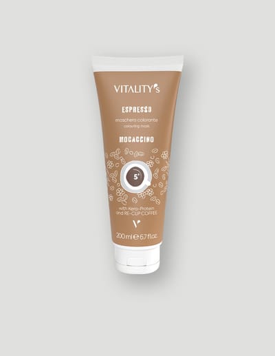 Vitality's Masker Espresso Colouring Mask Mocaccino 200ml