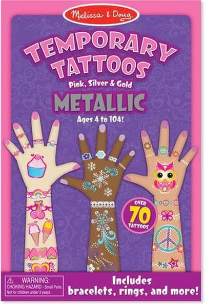 M &D - Tijdelijke Tatoeages Metalic