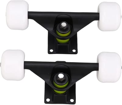 Longboard Truck Set - Skateboard Trucks - Straat Trucs - Verdikte Aluminiumlegering - 5 Inch - Zwart