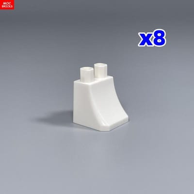 MOC Stenen 4cm Figuur Lichaamsdeel Bedrukt Lange Jurk Shirt Avondjurk Man Vrouw Stof Mouw Bevestigingen Gemonteerd Bouwstenen Speelgoed