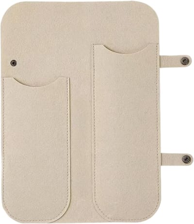 Krultang Tas - Opbergtas Stylingtools - Veilig Opbergen - Hittebestendige Mat - 35 x 13 x 13 cm