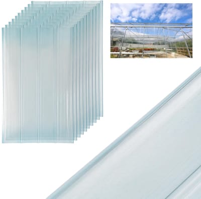 Golfplaten - Dakplaten trapezium - Dakbedekking buiten - Hagelslag proof - 90 x 160 cm - Transparant