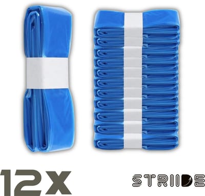 Striide Luieremmer Navulling 12 stuks – Voordelige & Sterke Folie – Geurbestrijdend & Hygiënisch – Eenvoudig en Snel te Vervangen - geschikt voor oa Tommee Tippee, Angelcare, Diaper Genie, Munchkin en LitterLocker