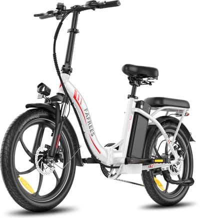 FAFREES F20+ Folding Electric Bike 250W Motor 36V 20Ah Battery 20*3.0 inch Fat Tires 25km/h Max Speed 90km Max Range Shimano 7-speed