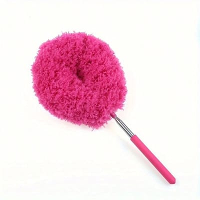 Brosse de dépoussiérage et de nettoyage haute efficacité, avec un long manche pour un nettoyage facile de la poussière.