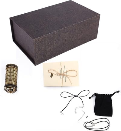Elegante codekluis met uniek romantisch ontwerp, letters en wachtwoordcode, inclusief ringhouder voor extra gebruiksgemak