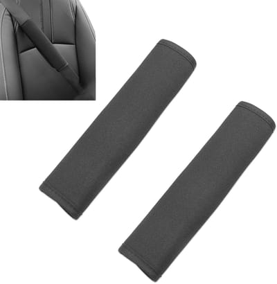 NTH products- Autogordelbeschermers - 2 Stuks - Zachte Gordelbeschermer - Antislip - Verstelbaar - Polyester - 24 x 6 cm - Gordelbeschermers
