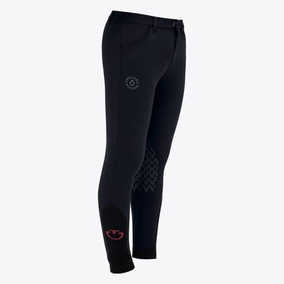 Cavalleria Toscana Kids Unisex Four-Way Stretch Rijbroek S Winter Navy