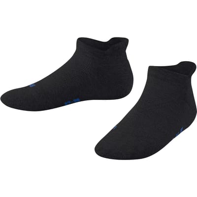 FALKE Cool Kick lichte padding functioneel materiaal Korte sokken kinderen zwart - maat 23-26