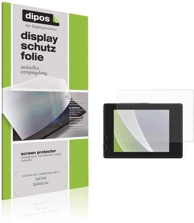 dipos – 4x Matte Beschermfolie geschikt voor SIJCAM SJ4000 Air | Krasbestendige & antireflecterende Screenprotector Ultra-Thin