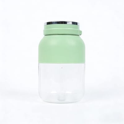 Flessenmixer - Smoothie maker - Verse sappen maken - 38 roestvrijstalen messen - 1200 ml - Groen