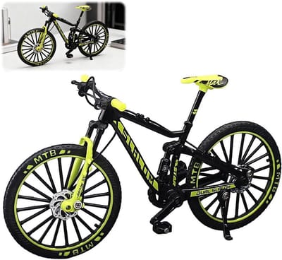 Gedetailleerd Mountainbike Model 1:10 - Miniatuur Fiets Speelgoed en Decoratie