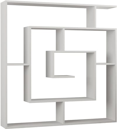 Hocus Picus Boekenkast - Wit - 125x22x129 cm