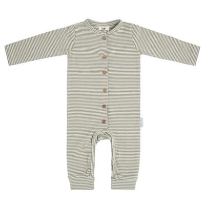 Baby's Only Boxpakje Stripe - Urban Green - Maat 56 - 100% ecologisch katoen - GOTS