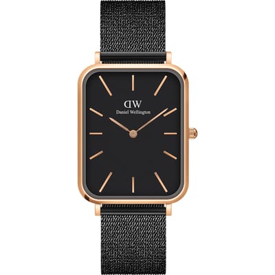 Daniel Wellington DW Watch Quadro Pressed Ashfield B Rose Gold 29x36.5mm