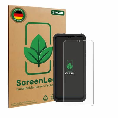2 Stuks Screenprotector voor AGM H Max - Hoogwaardige Beschermfolie transparant