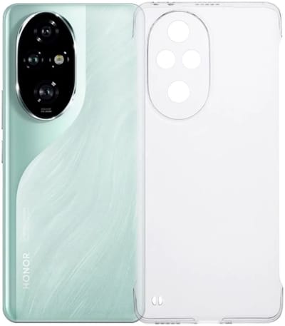 Transparant Dun TPU Hoesje Geschikt voor Honor 200 Pro | Back Cover | Lichtgewicht | Ultra Dun | Flexibel | Zacht | Doorzichtig