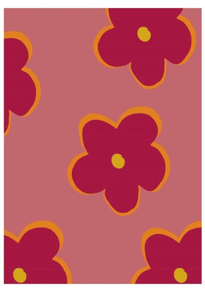HappyBook - Notebook - Journal - Notitieboek - A4 - Bloemen - Roze - Rood - Bloom - Flower -Softcover - Gelijnd - Elastiek - Werk - Studie - Dagboek - School - Vrolijk - Fleurig - Cadeau - Relatiegeschenk - Boekenlegger - Flower Journal - FlowerDiary