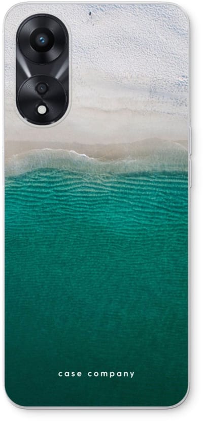 Case Company® - Hoesje geschikt voor Oppo A78 5G hoesje - Stranded - Soft Cover Telefoonhoesje - Bescherming aan alle Kanten en Schermrand